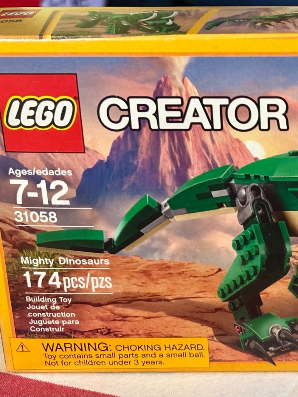 LEGO CREATOR3in1 "Mighty Dinosaurs {Green Edition}" 31058 UNOPENED